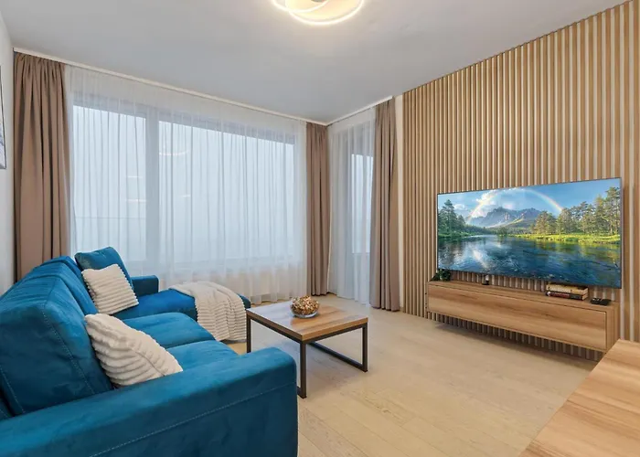 Breathtaking Castle View - Modern Sky Park דירה ברטיסלאבה